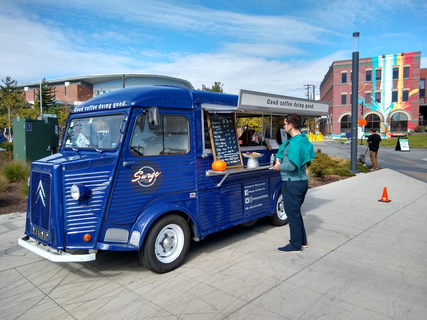 Surge Coffee Co & La Crème Ice Truck